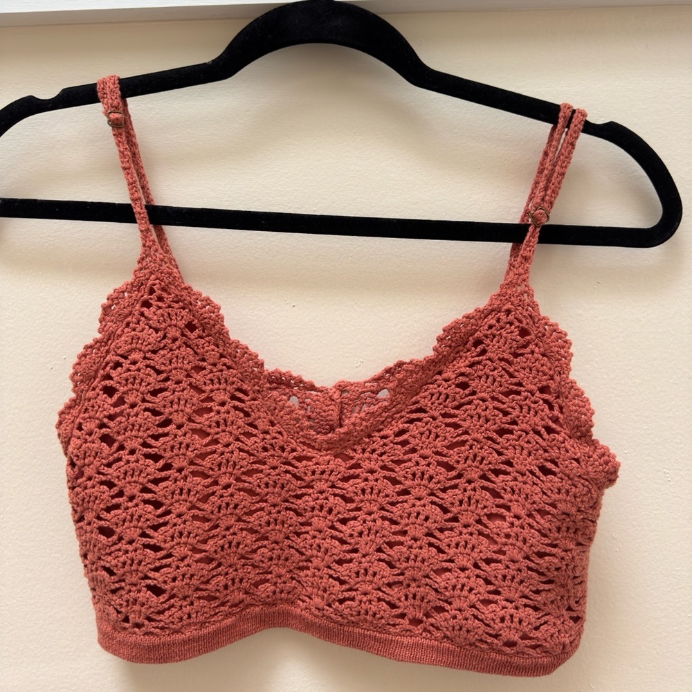 Forever 21 Rust Crop Top